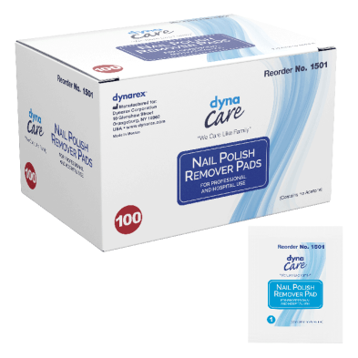 1501 Dynarex® Nail Polish Remover Pads